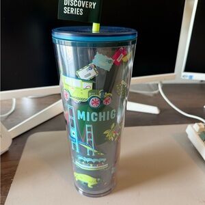 Starbucks Discovery Michigan Tumbler with Lid NWT
